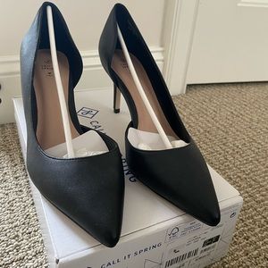Call It Spring Black Pumps